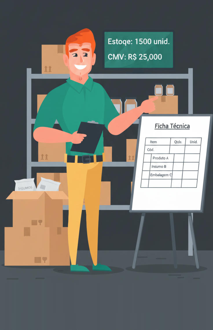 Portal de gestão de estoque para bebidas